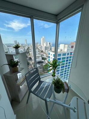 Apartment | View from room - Apartamento loft de 1hab vista al mar (Cartagena)