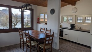 Dining - Lake Lugano Villa · Garden & Pergola · Garage · 2 Min Walk to Swim (Brusino Arsizio)