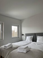 Sistema de insonorización, wifi gratis y ropa de cama 