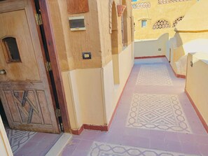 Exterior detail - Nubian-style One-Bedroom Apartment! A walk from the Nile and the public ferry (Luxor)