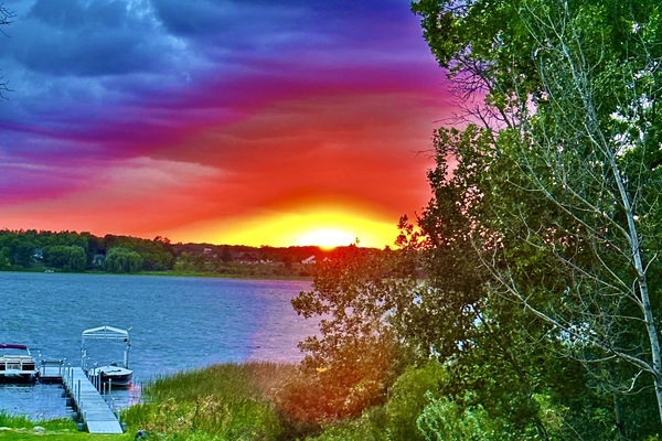 View from the deck.