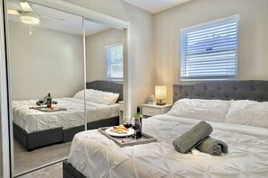 3 bedrooms, iron/ironing board, free WiFi, bed sheets - Chic Haven in Tampa: 3BR/2BA Stylish Sanctuary Awaits You! (Tampa)