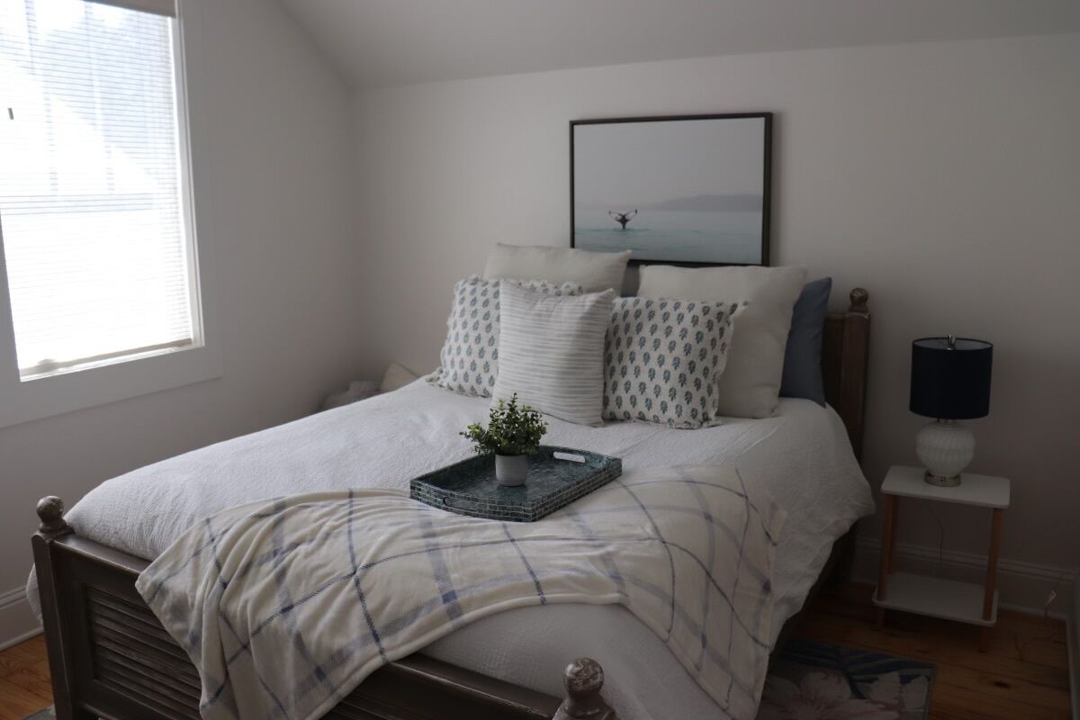 3 soverom, strykejern/-brett, reiseseng for barn og wi-fi