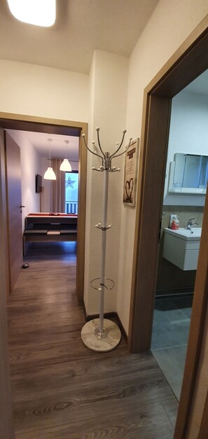 Dusche, Handtücher, Seife