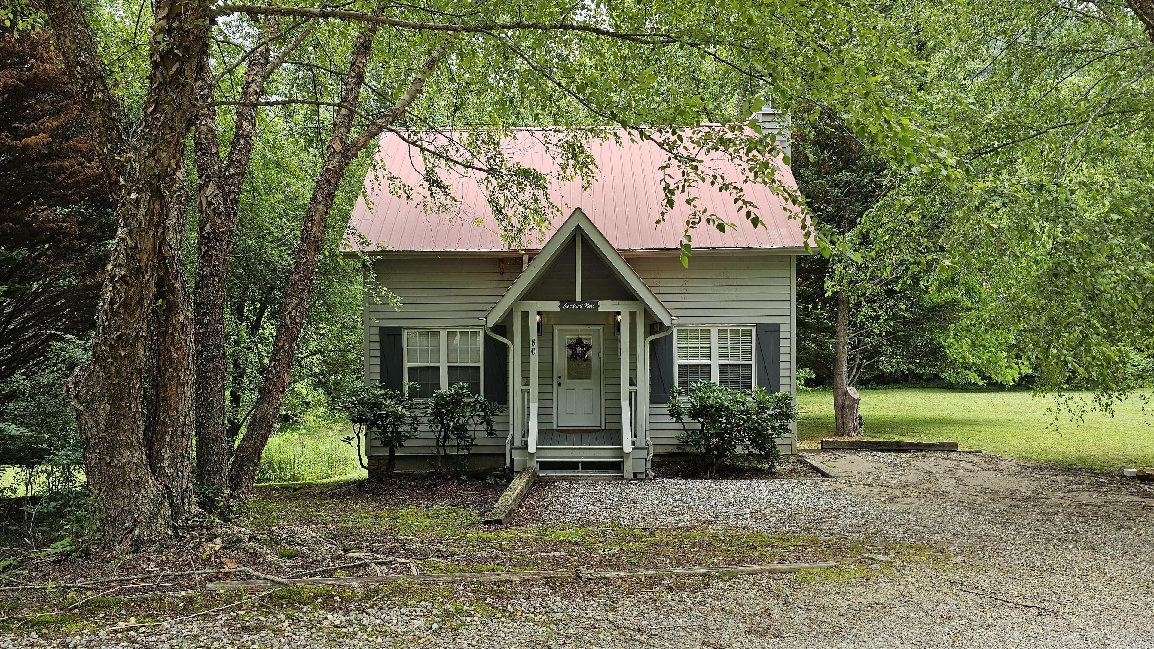 Cardinal Nest -Mountain views, babbling stream, fields to play in, privacy!