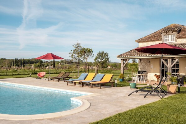 Alberca al aire libre 