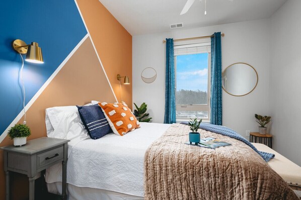 3 sovrum, skrivbord, resesäng och gratis wi-fi