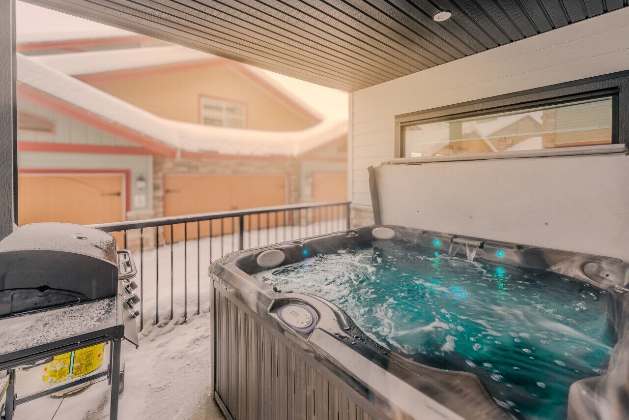 Bain à remous intérieur