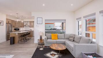 TV connectée, cheminée