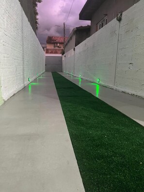 Overnattingsstedets uteområder