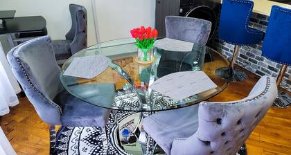 This luxury space is a cozy 2 BDR with shared common space fully furnished!
