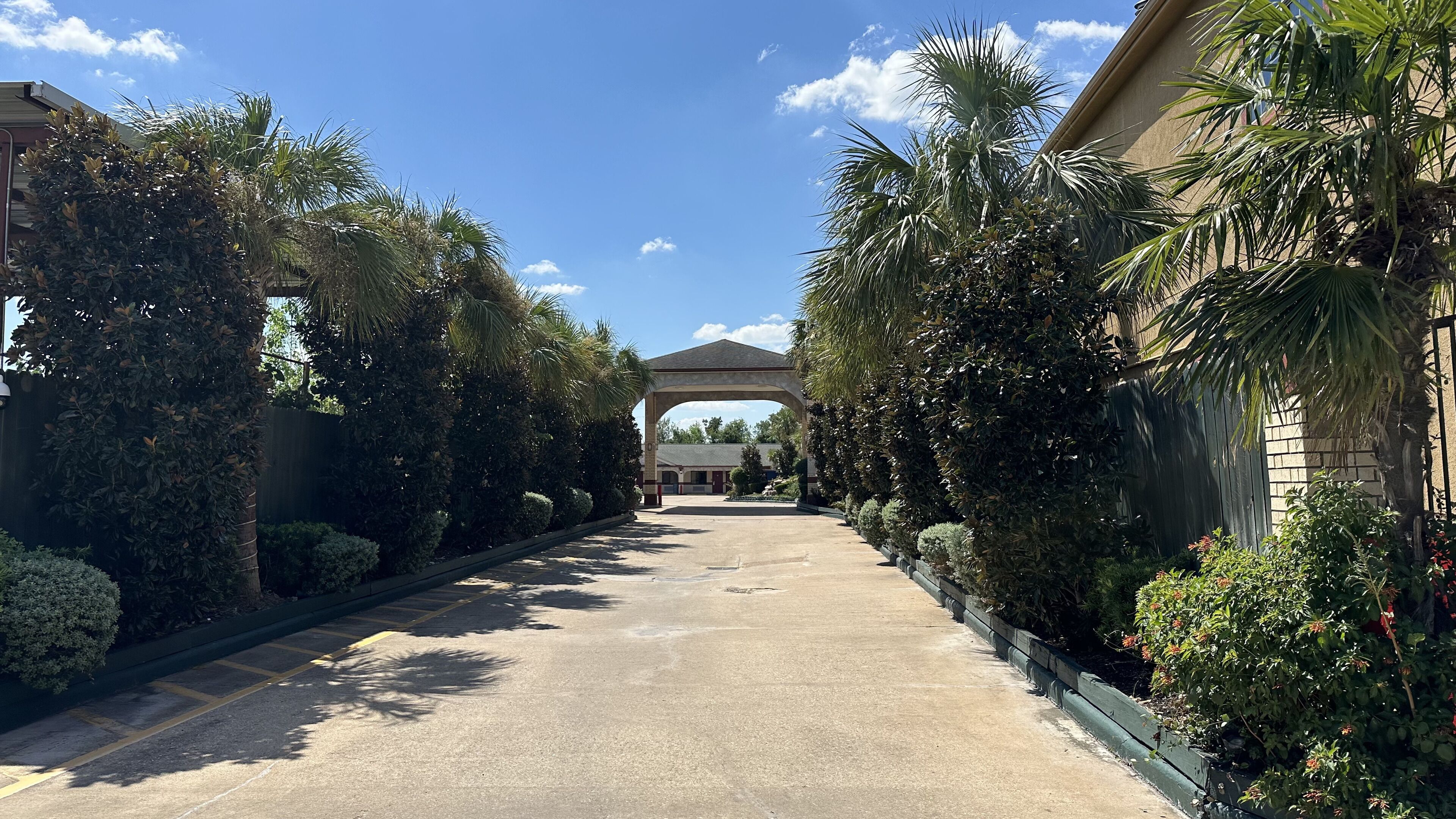 Fachada de la propiedad