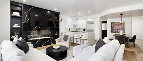 Smart-TV, peis, videospill og bøker