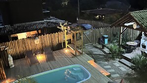 Terrace/patio - Altos da Lagoa-praia do Rosa, Ibiraquera -studio 2 (imbituba)