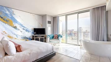 1 Schlafzimmer, Schreibtisch, Bügeleisen/Bügelbrett, WLAN