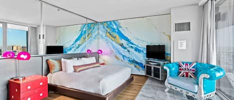 1 Schlafzimmer, Schreibtisch, Bügeleisen/Bügelbrett, WLAN