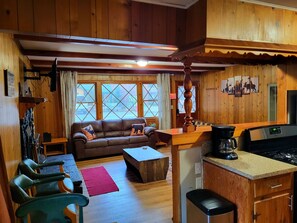 Interior - Cozy cabin ideal for friends, and families! Great location!   (Big Bear)
