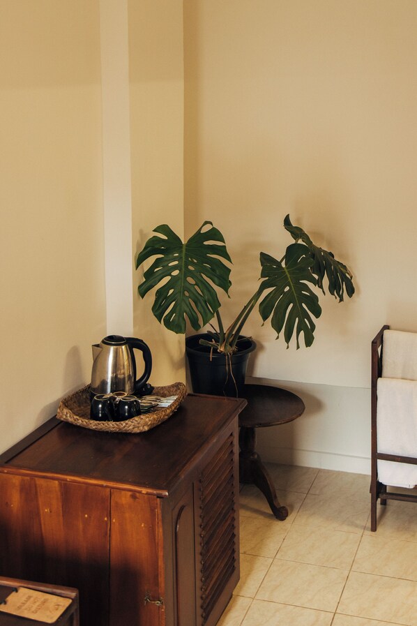 Tremannsrom – basic | Kaffe og/eller kaffemaskin