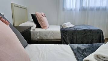 2 slaapkamers, wifi, beddengoed