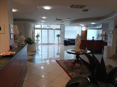 Reception. Blue Hotel