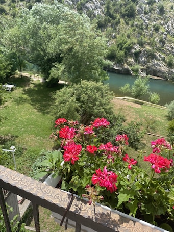 Property grounds. Villa Basic Blagaj with Amazing View on the River, super close to Mostar