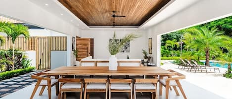Outdoor dining