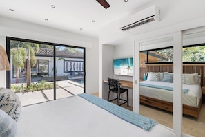 8 bedrooms, desk, iron/ironing board, travel cot