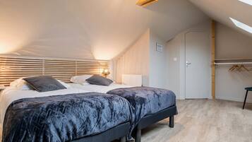 3 sovrum, gratis wi-fi och sÀngklÀder