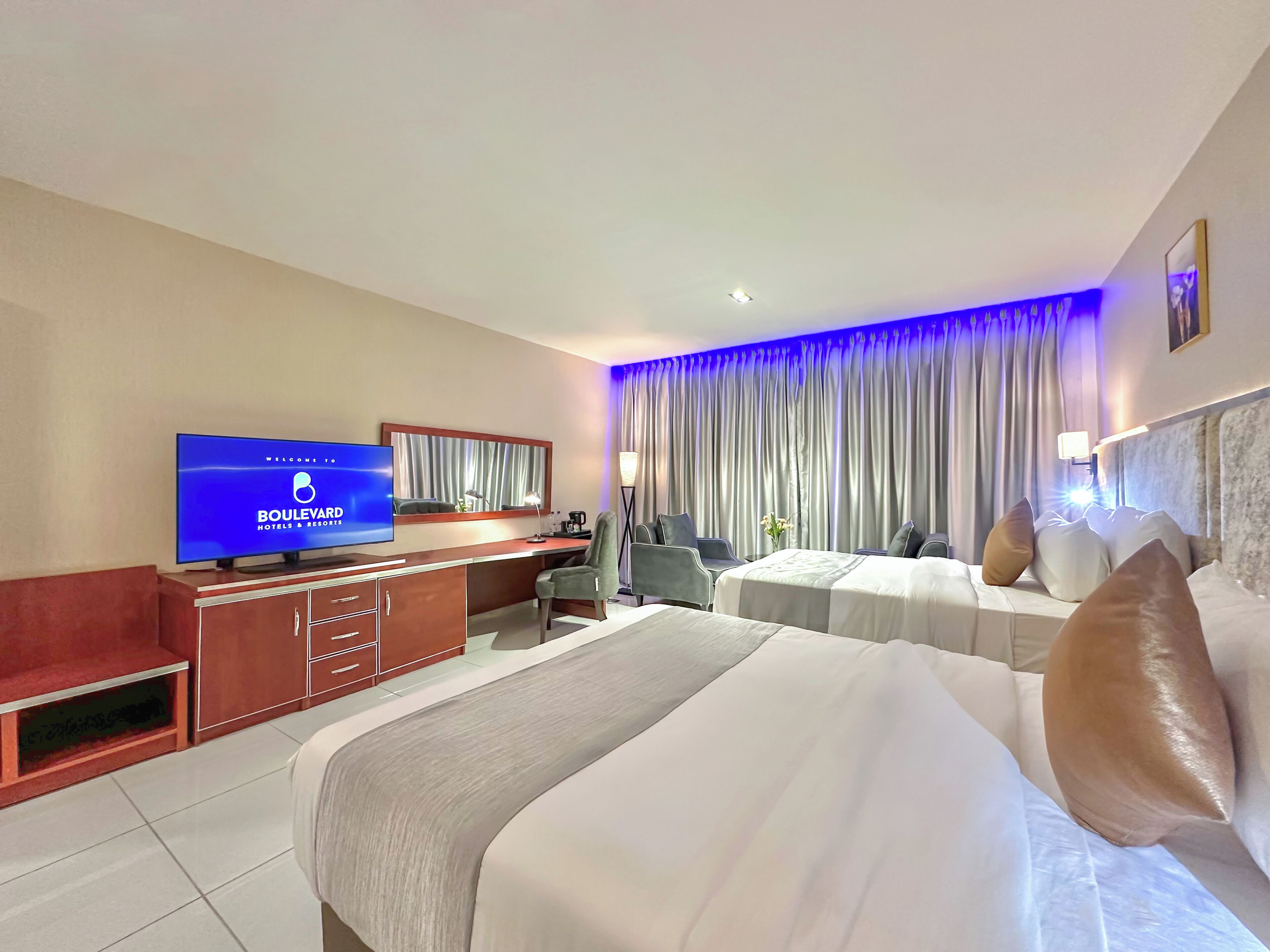 行政雙人或雙床房 | 書桌、免費 Wi-Fi