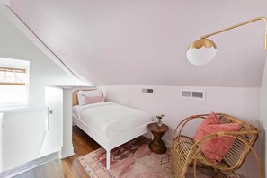 2 bedrooms, iron/ironing board, travel crib, WiFi