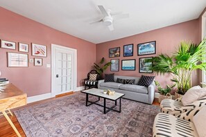 TV, offices - Charleston Abode | Downtown, 1 Block from King St! (Charleston)