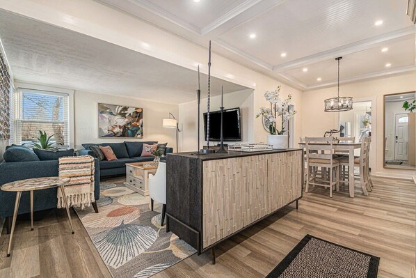 Televisie en een kantoor