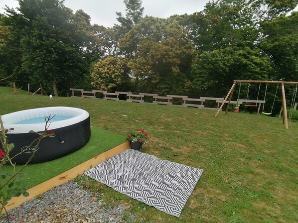 Bubbelpool utomhus