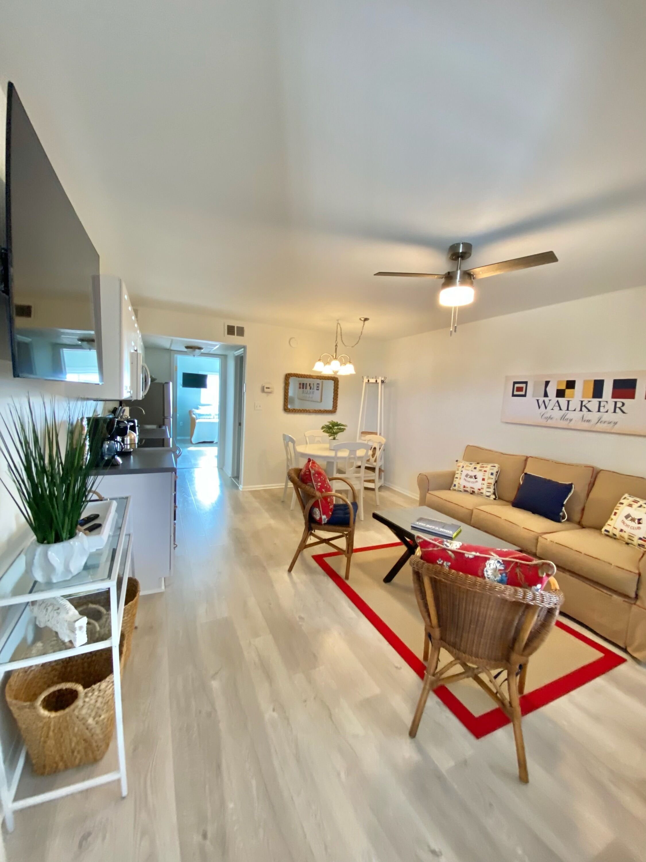 Top floor unit with water view from bedroom!