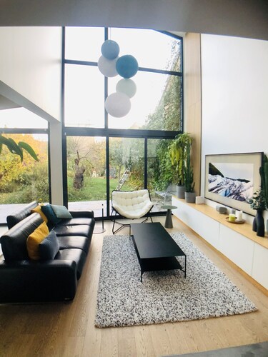 Maison climatisée avec grand jardin aux portes de Paris (localisation idéale JO)