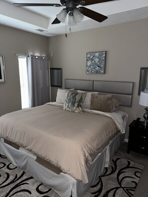 3 bedrooms, iron/ironing board, free WiFi, bed sheets