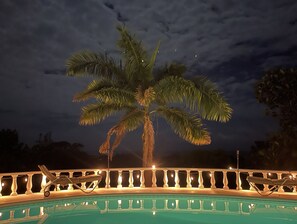Outdoor pool - Epic views of Caribbean Sea in your private, peaceful villa in Jamaica.  (Runaway Bay)