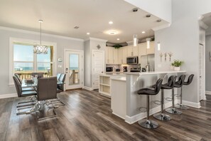 Dining - Gulf Views + Beach Walkout, Porch Swing, Deck (Dauphin Island)