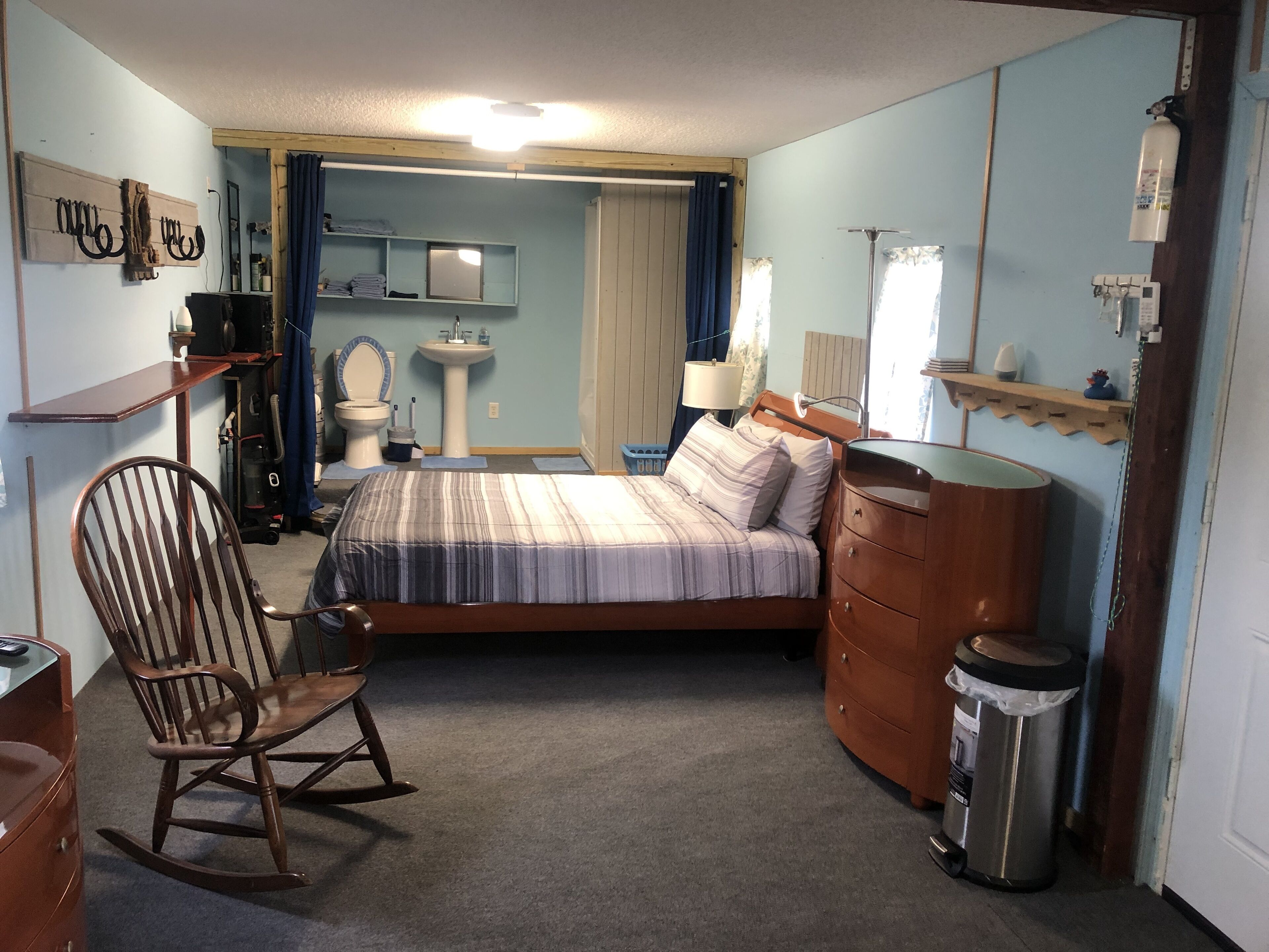 1 soverom og sengetøy