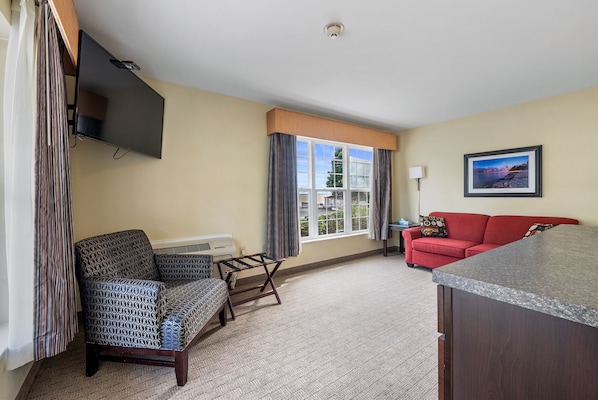 Télévision, cheminée