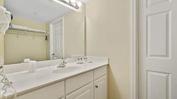 Hair dryer, towels