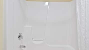 Hair dryer, towels