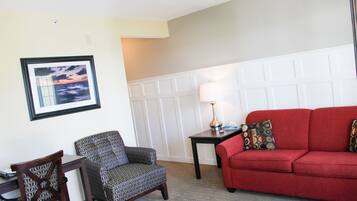 Televisie en een open haard