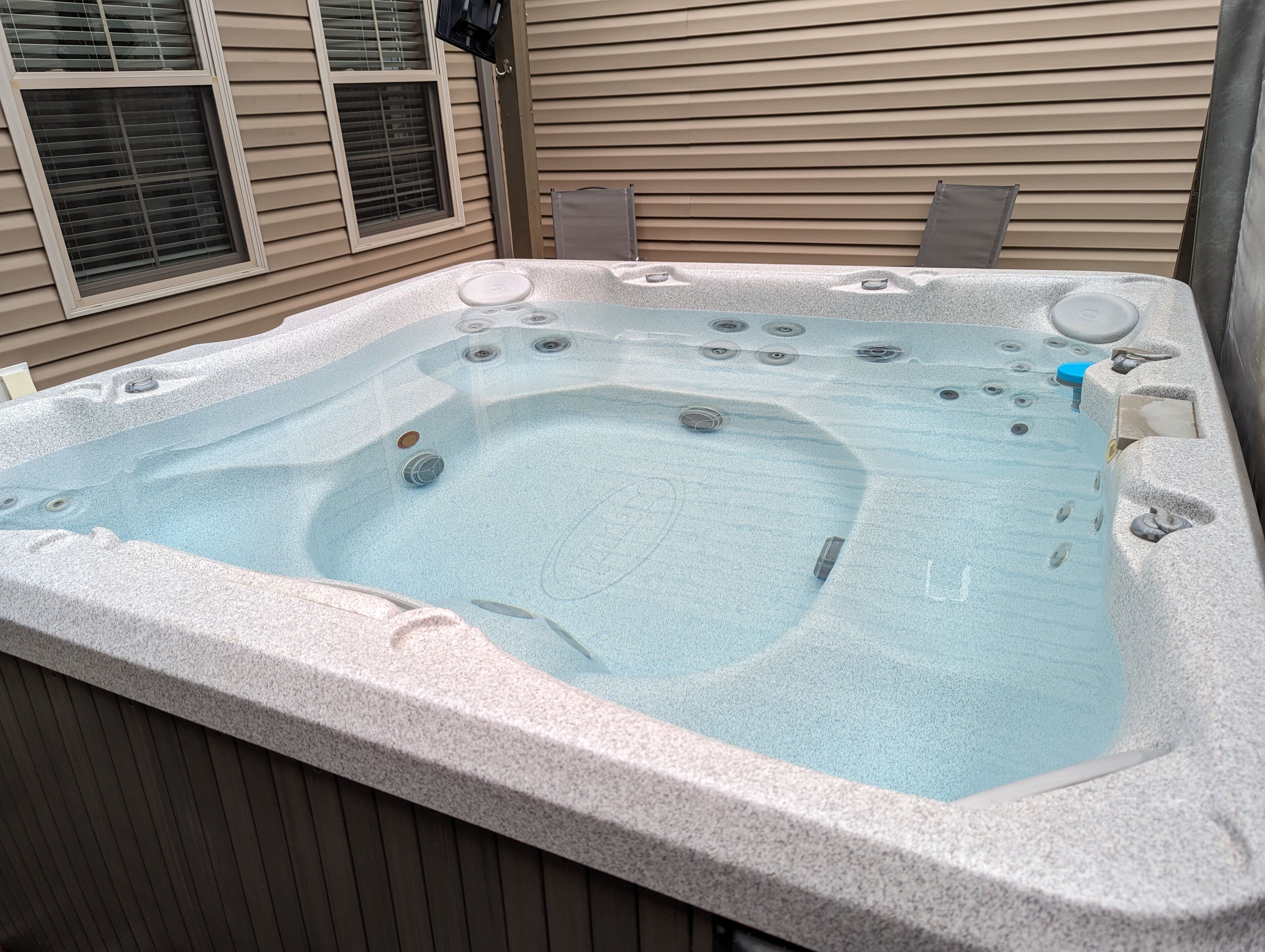 Bain à remous intérieur