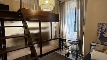 1 camera, ferro/asse da stiro, Wi-Fi, lenzuola