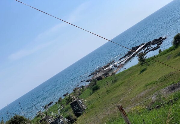View from property - Entire unit near beach access to garden (Durrës)