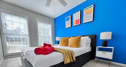 5BR One story Retreat w/HOT TUB Grill, Chill & Family Time