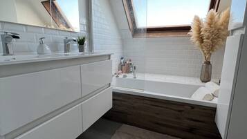 Towels, soap