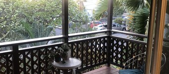 The Flying Honu is located in the heart of Kona Town