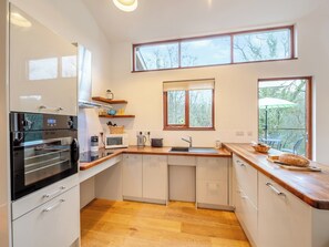Dishwasher, highchair, cookware/dishes/utensils